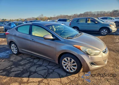 2011 Hyundai Elantra Gls from USA, damaged, VIN 5NPDH4AE4BH039255